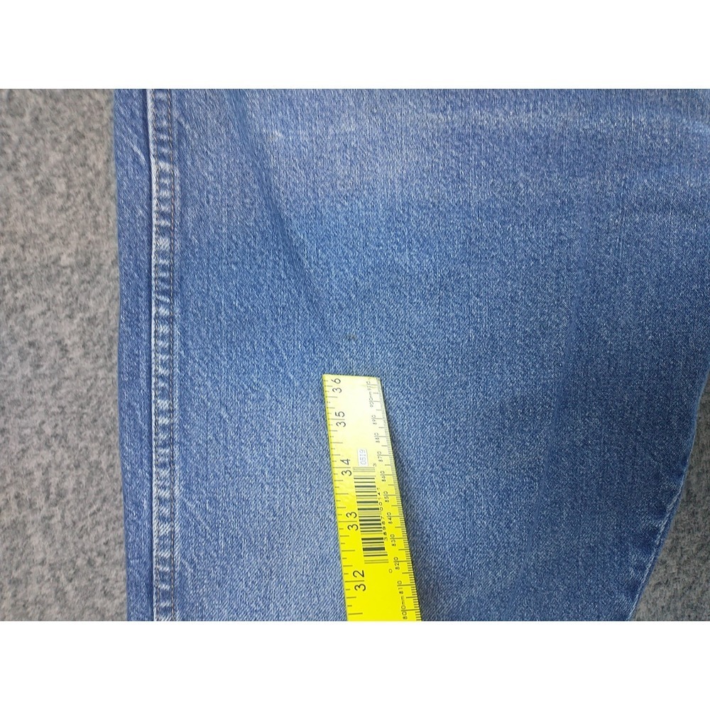 Wrangler Rugged Wear Mens Blue Straight Leg Jeans 38x29 Medium Wash 39902PW - Picture 10 of 16